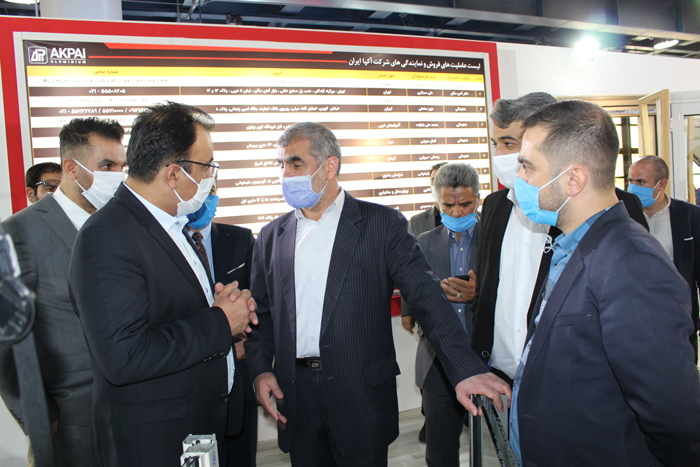 Powerful presence of AKPA Iran Company in the 12th International Exhibition of Doors, Windows and Related Industries