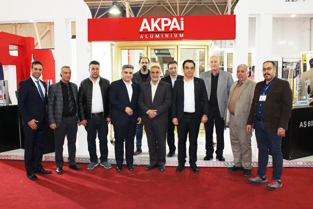 Presence of AKPA Iran Company in the 8th Exhibition of Doors, Windows and Related Industries in Fars International Exhibition in cooperation with the esteemed representative of Fars and Hormozgan provinces